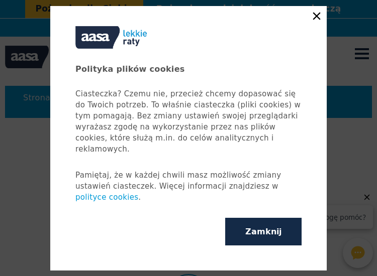 AASA Polska poyczka ratalna CPS